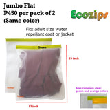 Ecozips Flat Reusable Storage Bag