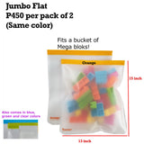 Ecozips Flat Reusable Storage Bag