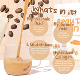 Beauty Milk & Beauty Bean by Dear Face Melon, Lychee, Strawberry, Korean Mocha