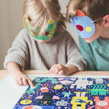 Petit Collage Decoder Puzzle - Monster Jam