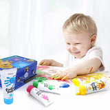Joan Miro Finger Paint Set for Girls and Boys (Non-toxic, washable and kid-friendly)