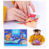 Joan Miro Amazing Origami Paper Boat, Animals United, Paper Pilots