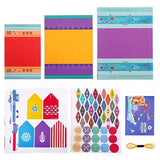 Joan Miro Amazing Origami Paper Boat, Animals United, Paper Pilots