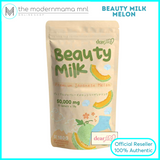 Beauty Milk & Beauty Bean by Dear Face Melon, Lychee, Strawberry, Korean Mocha
