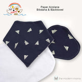 Noah's Ark Bib / Bibdana and Backtowel Set