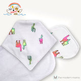 Noah's Ark Bib / Bibdana and Backtowel Set