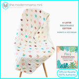 Fin's Adventures 2 in 1 Muslin Hooded Towel Swaddle