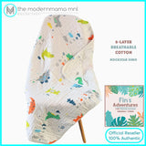 Fin's Adventures 2 in 1 Muslin Hooded Towel Swaddle