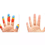 Joan Miro Finger Paint Set for Girls and Boys (Non-toxic, washable and kid-friendly)