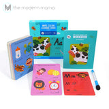 Joan Miro Wipe Clean Cards (Words, Alphabet, Numbers, Addition & Subtraction)