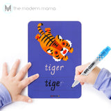 Joan Miro Wipe Clean Cards (Words, Alphabet, Numbers, Addition & Subtraction)