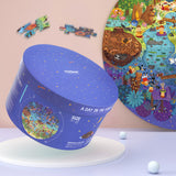 Mideer 150p Round Puzzle - A Day in the Forest