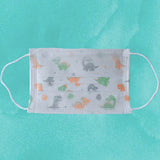 Orange and Peach Kid's Disposable Face Mask Pack of 10