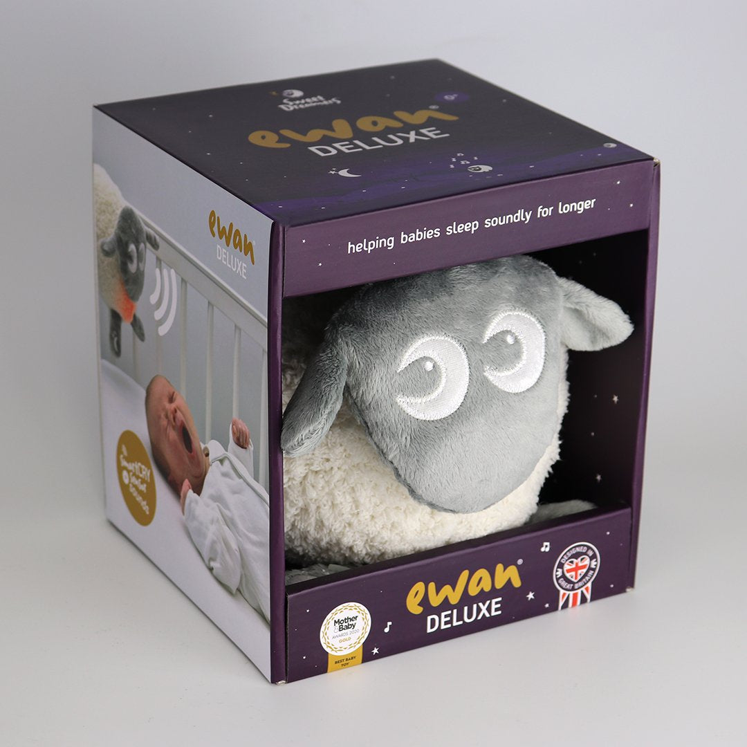 Ewan het Droomschaap Grijs - Blankie - Knuffeldoek - ED-820248 Ewan het Droomschaap Grijs - Blankie - Knuffeldoek - ED-820248