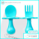 Grabease First Self Feeding Spoon and Fork Set 3mos+