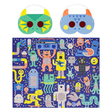 Petit Collage Decoder Puzzle - Monster Jam