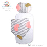 Noah's Ark Bib / Bibdana and Backtowel Set