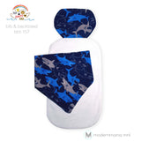 Noah's Ark Bib / Bibdana and Backtowel Set