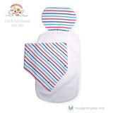 Noah's Ark Bib / Bibdana and Backtowel Set