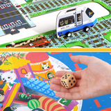 Joan Miro My First Big Floor Puzzle ( Railway System, Road System, The City )