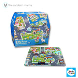 Joan Miro My First Big Floor Puzzle ( Railway System, Road System, The City )