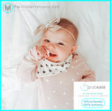 Grabease 2 in 1 Teether + Spoon with clip Babies 3mos up