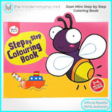 Joan Miro Step by Step Colouring Book
