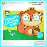 Joan Miro Step by Step Colouring Book