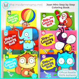 Joan Miro Step by Step Colouring Book