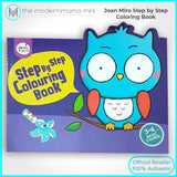Joan Miro Step by Step Colouring Book