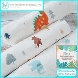 Fin's Adventure Non-Slip, Water-Absorbent Bed Mat for babies, kids and adults