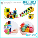 Joan Miro Stacking Cubes-Happy Animal