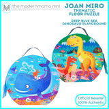 Joan Miro Thematic Floor Puzzle (Deep Blue Sea, Dinosaur Playground)
