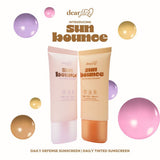 Dear Face Sunbounce Daily Defense and Tinted Sunscreen SPF50+++