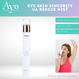 UA Rescue Mist and Cream (Whitening Deodorant Spray  and Underarm Cream - Ryx Skin Sincerity