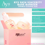 RyxSkin Bare Barrier Cleansing Duo Balm + Low pH Cleanser Double Cleanse Sensitive Skin