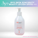 Ryx Skin Sincerity Beauty Lotion SPF50+++ sun protection