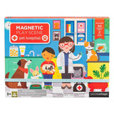 Petit Collage Magnetic Play Scene - Pet Hospital