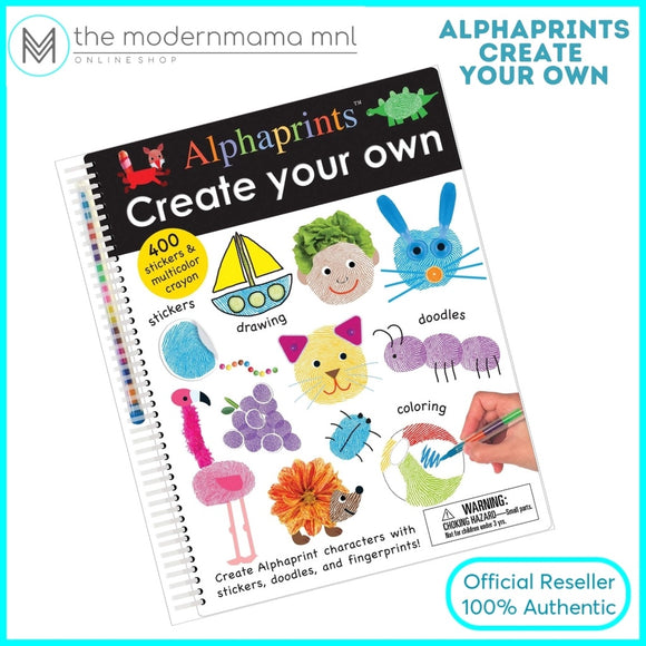 Priddy Books Alphaprints: Create your own