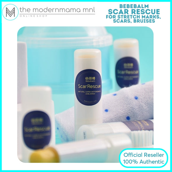 Bebebalm Scar Rescue for stretchmarks, blemishes and scars
