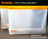 Ecozips Jumbo Stand Reusable Storage Bag 2 piece