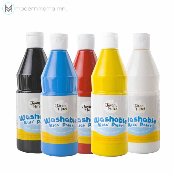 Washable Kid's Paint 500mL by Joan Miro (Single Color)