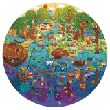 Mideer 150p Round Puzzle - A Day in the Forest