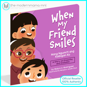 When My Friend Smiles in English and Filipino Children's Book by Robyn Chua Rodriguez