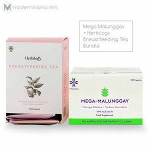 Mega Malunggay + Herbilogy Breastfeeding Tea Bundle