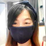 Ladies Washable Neoprene Face Mask & Headband with filter slot