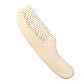 Orange and Peach Wooden Hairbrush Set with Comb