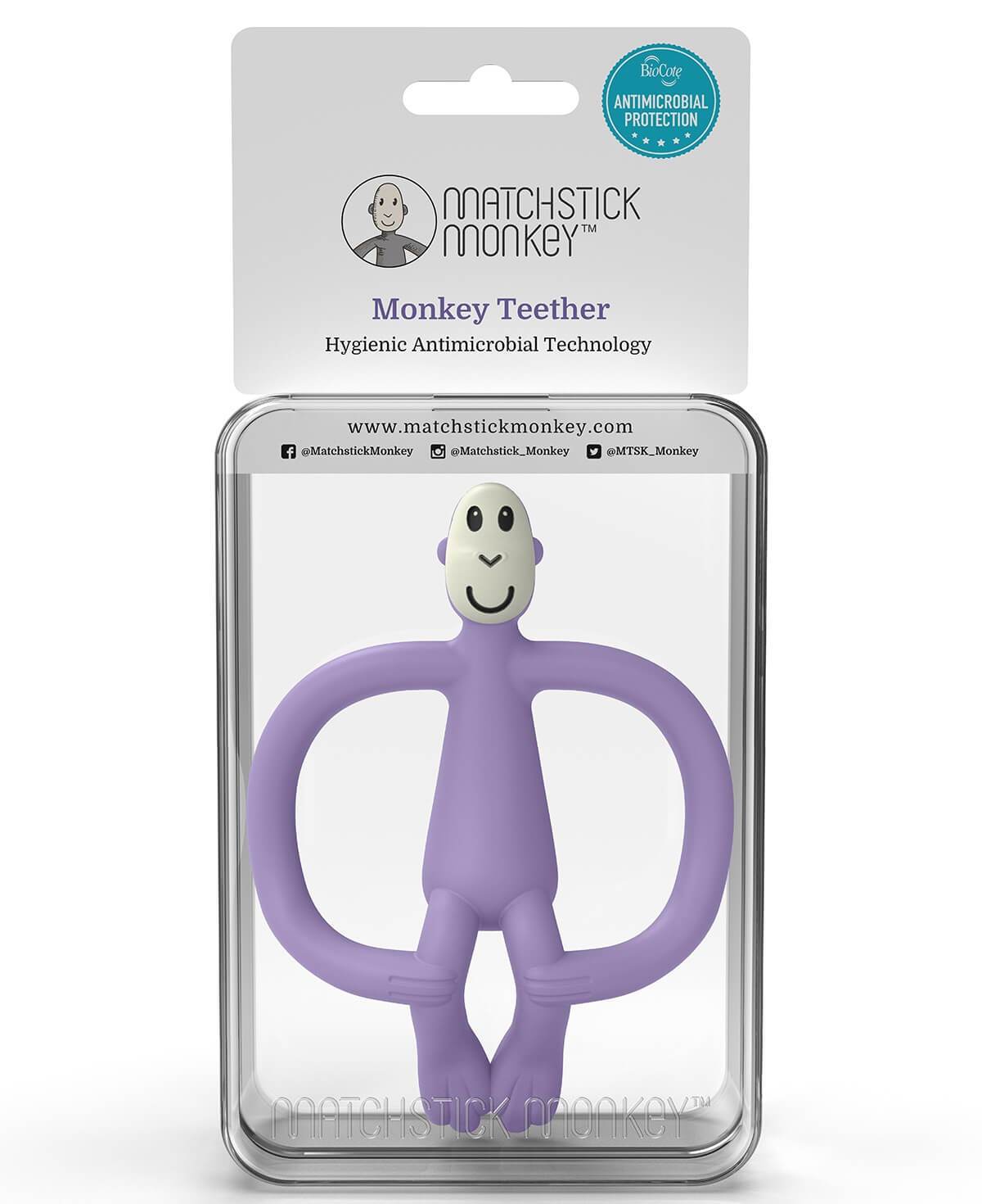 Matchstick Monkey Teething Toy & Gel Applicator 