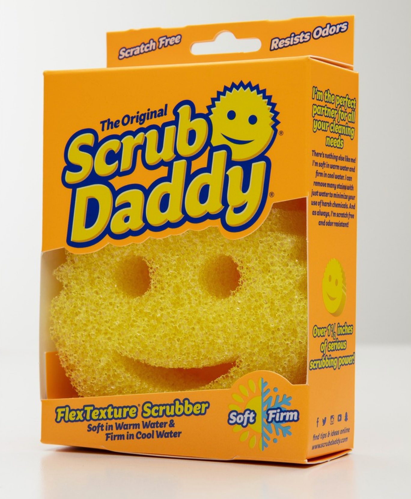 Scrub Daddy - Original Temperature Controlled Scrubber - Scratch-Free &  Odor Resistant - 8 Count