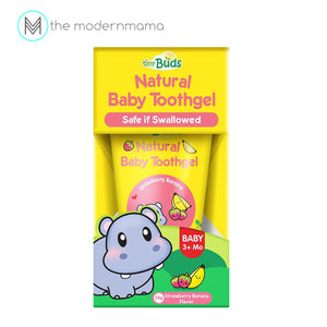 Tiny Buds Baby Naturals Baby Toothgel - Stage 1 Strawberry Banana